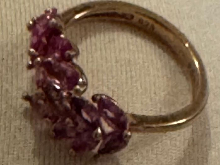 Pink Sapphire ring