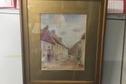 Art - Vintage Watercolour, High Street ( Tom Black)