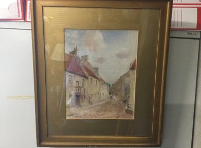 Art - Vintage Watercolour, High Street ( Tom Black)