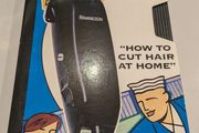 Vintage Remington VHS instructional video on How to Cut Hair at Home