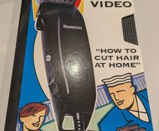 Vintage Remington VHS instructional video on How to Cut Hair at Home