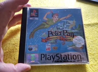 Disney Peter Pan PlayStation1 Ps1 PlayStation2 Ps2 Games Original