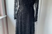 dress Bnwt black occasion dress size s/m Lilie rose brand