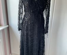 dress Bnwt black occasion dress size s/m Lilie rose brand