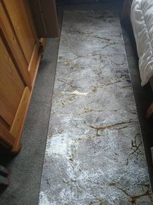 2 New long identical marble Rugs
