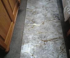 2 New long identical marble Rugs
