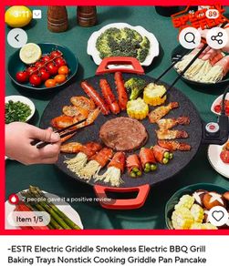 electric bbq pan