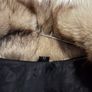 Vintage Real Fur Jacket Size M Elegant Black Glossy Finish, Luxury Evening Wear Image 2