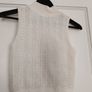Zara cream sleeveless jumper Image 3