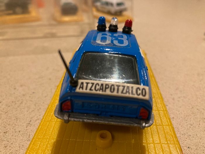 Rare McGregor Politoys Mexico Citroen Policia 1/43