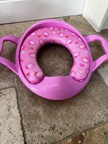 Potty and toilet seat