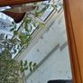 Lovely Vintage Beveled Edge Glass Mirror Image 5