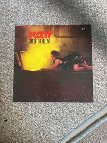 Ratt "Out of the Cellar" vinyl
