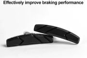 2x MTB Road Bicycle Silent Brake Pads Cycling V Brake Holder Pads Shoes Rubber Blocks Durable Cycling Accessories