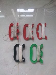 Kite handle and line
