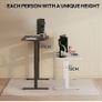160x75CM Electric Standing Desk Height Adjustable Corner Standing Desk Image 5