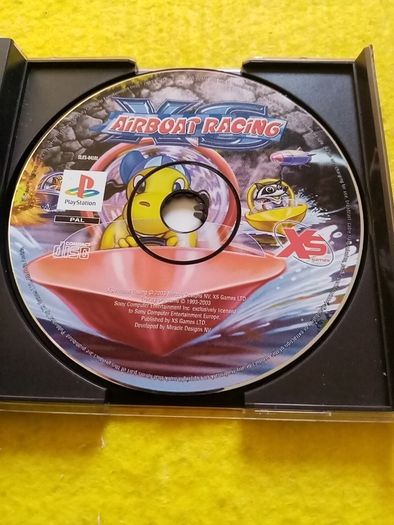 XS Airboat racing PlayStation1 Ps1 PlayStation 2 ps2 games Original