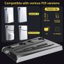 PS5/Slim/Pro Stand with Adjustable Cooling Fan, Vertical PS5 Cooling Charger Stand for PS5/Slim/Pro, Multifunctional PS5 Slim Cooling Station with Dual Controller Chargers and RGB Light Image 6