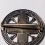 1887 Double Florin, Silver brooch. Image 4