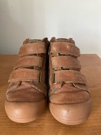 M&S leather high top trainers , uk 10