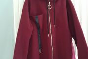 Made in Italy Coat with Hood.