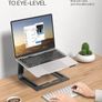 NEW SALE | Detachable Laptop Stand for Desk, Aluminum Portable Laptop Holder with Heat Dissipation Image 3