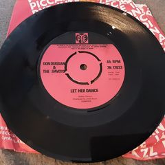 irish pressed single,  don duggan  & the savoys