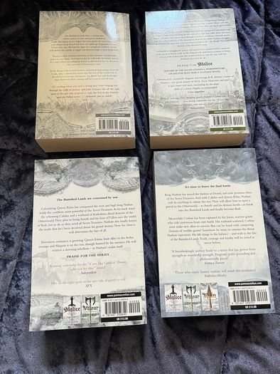 John Gwynne 4 Book Set Like New Condition Malice Valour Ruin Wrath The Faithful and the Fallen Series