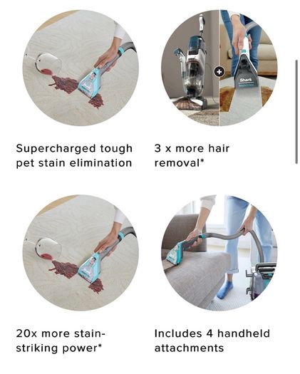 Shark stain striker pro