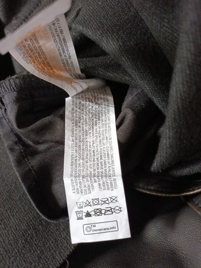 Primark Dark Brown A-Line Faux  Leather Skirt.   S.M - 12-14.   B.N.W.T.