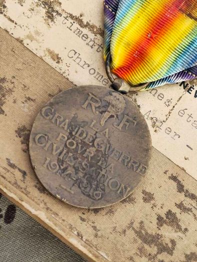 WW1 French Military Medal Award