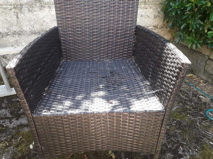 Garden Seats - Chair and 2 Seat Bench