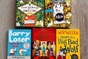 Kids Funny Diary Graphic Novel Book Bundle - Tom Gates, Barry Loser, Ben Miller - Age 7-11