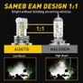 H4 HB3 Led Canbus No Error Motorcycle Headlight Bulb 1500LM 6000K White Hi/Lo Beam Light H4 Led Motorcycle Motor Bike Cycle Lights Headlight Image 3