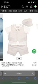 christening set emile et rose