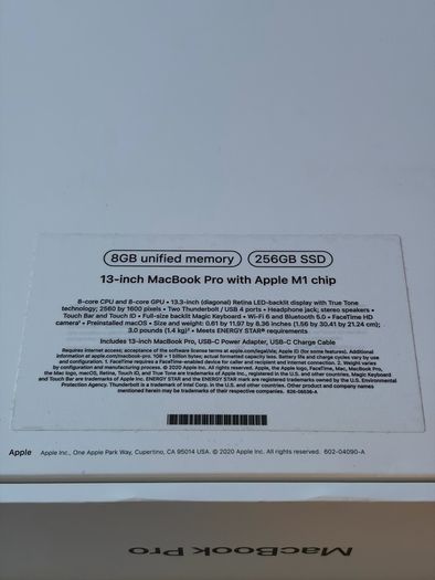 MacBook Pro M1 13 inch with Touch Bar