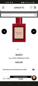 Gucci bloom ambrosia de Fiori EDP 100ml