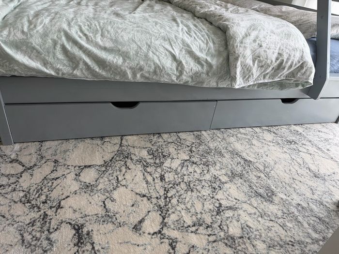 Bunk bed with drawers
