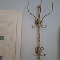 Vintage Wall Mounted Coat Rack, Antique Style Hooks