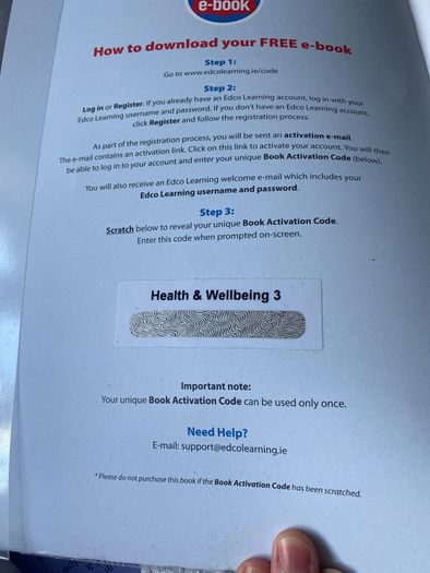 Health and Wellbeing SPHE 3 new