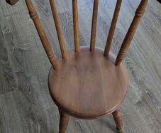 2 solid childs chairs