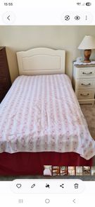 Single bed and locker