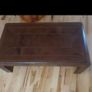 Karl springer style genuine crocodile waterfall table usa 70s Image 2