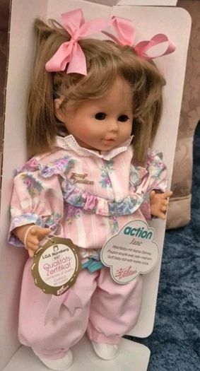 Zapf Creation Doll West Germany Vintage Rare 1980s 'Action Jane 'With Mama Voice