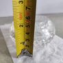 Vintage Small Heavy Bohemia Hand Cut Lead Crystal 24% Au Plomb Czechoslovakia small bowl . Image 3