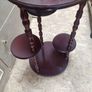 vintage mahogany plant stands Image 5