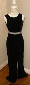 Zara  Velvet jumpsuit