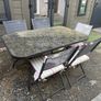 Outdoor furniture with table and chairs Image 2