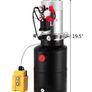 BRAND NEW 6 Quart Car Jack Hydraulic Pump 12V DC Single Acting Power Unit Steel Reservoir for Dump Trailer Truck Car Lift Motor Pump Image 6