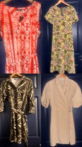 Size 14 ladies dresses from 7euro